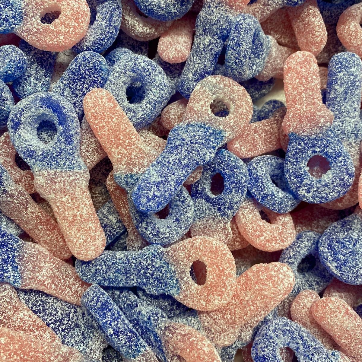 Fizzy Bubblegum Tongue Painting Dummies