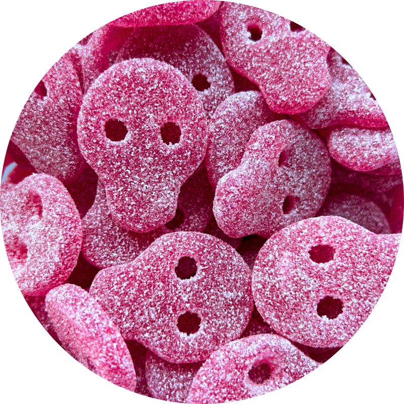 Fizzy Red Skulls