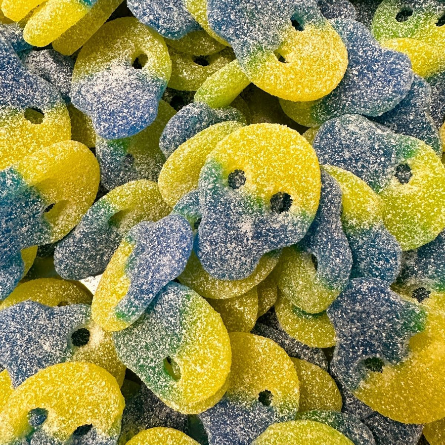 Fizzy Skulls [Blue & Yellow]