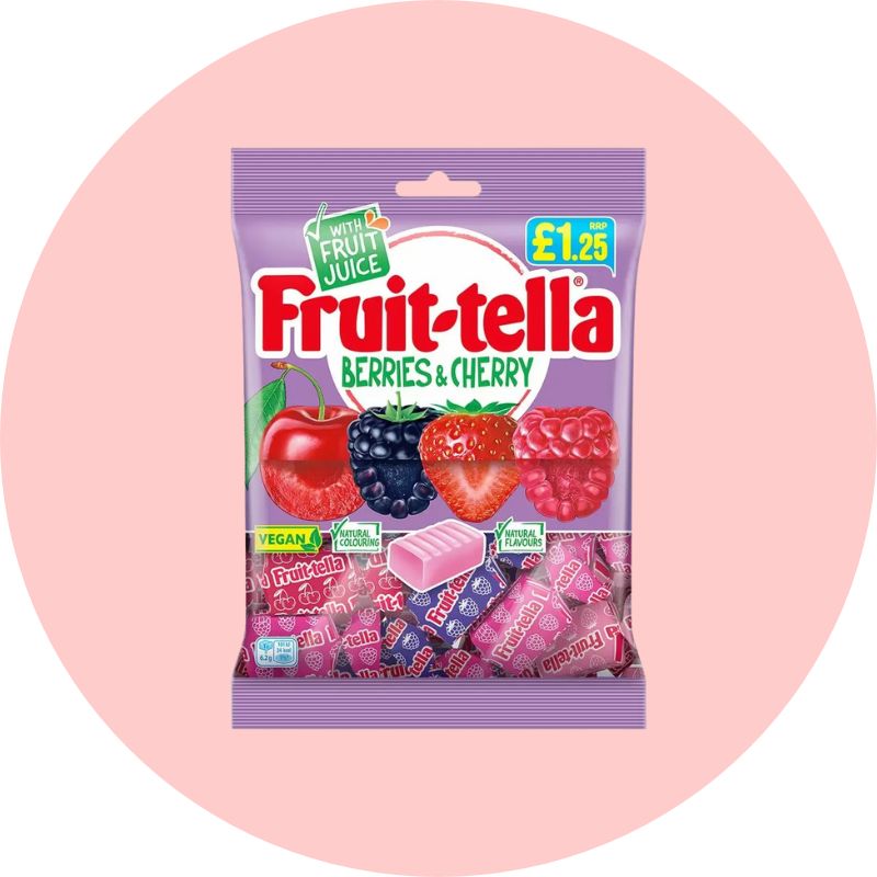 Fruit-tella Berries & Cherry Sharing Bag