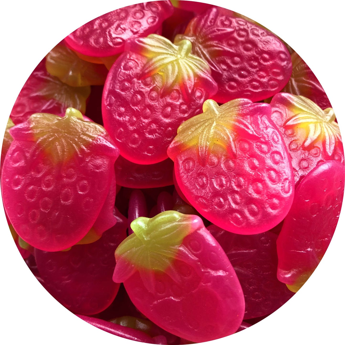 Jumbo Gummy Strawberries