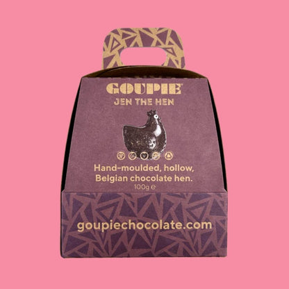 Goupie Chocolate Jen The Hen in Box