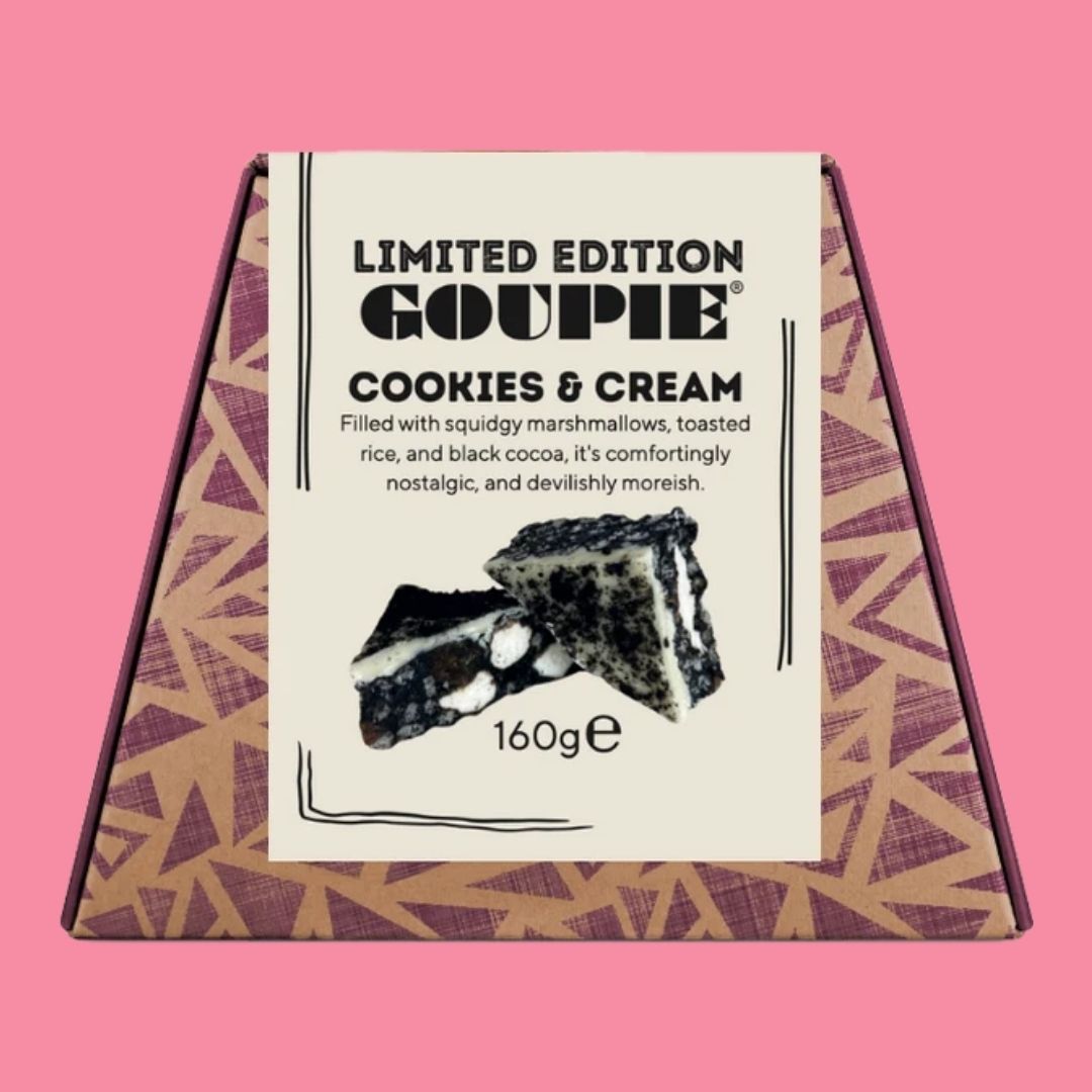 Goupie Chocolates Limited Edition Cookies Cream