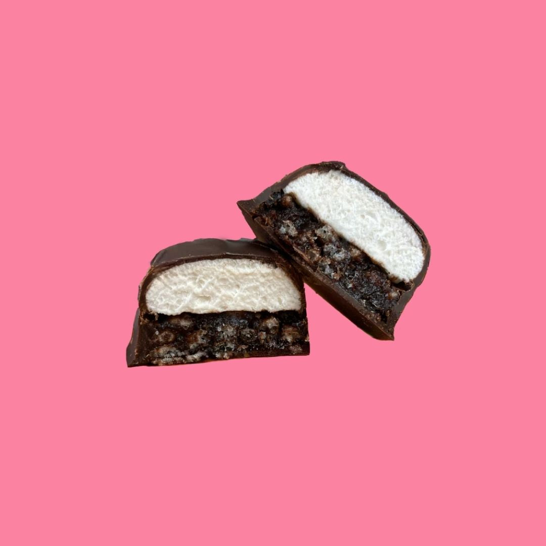 Goupie Chocolates Mallow Tops Out of Packaging