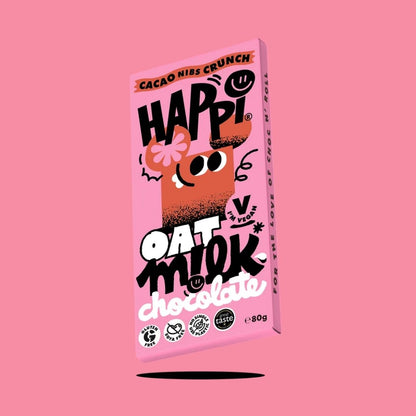 Happi Choc Bar Cacao Nibs Crunch