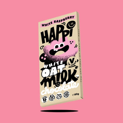 Happi Choc Bar White Raspberry