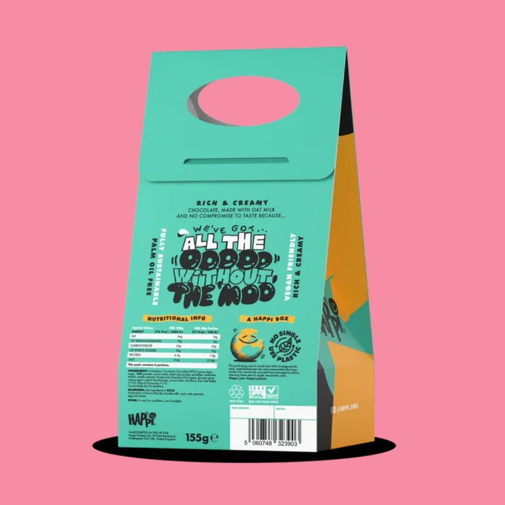 Happi Choc Easter Egg Salted Honeycomb Reverse