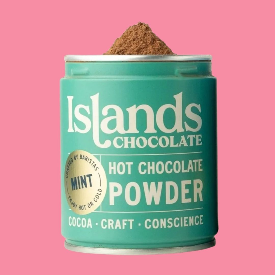 Islands Chocolate Hot Chocolate Powder Mint Lifestyle