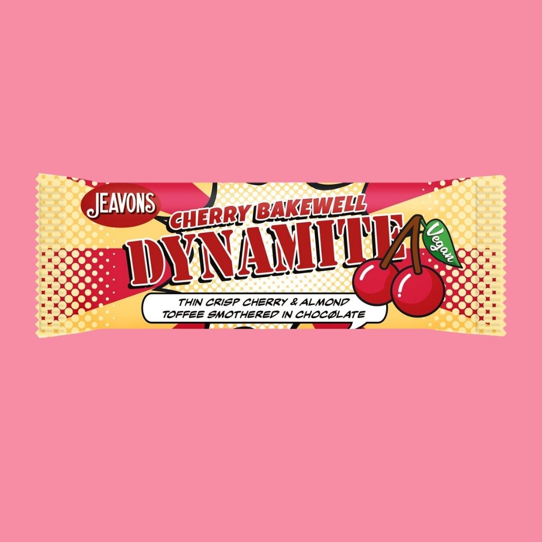 Jeavons Dynamite Bar - Cherry Bakewell