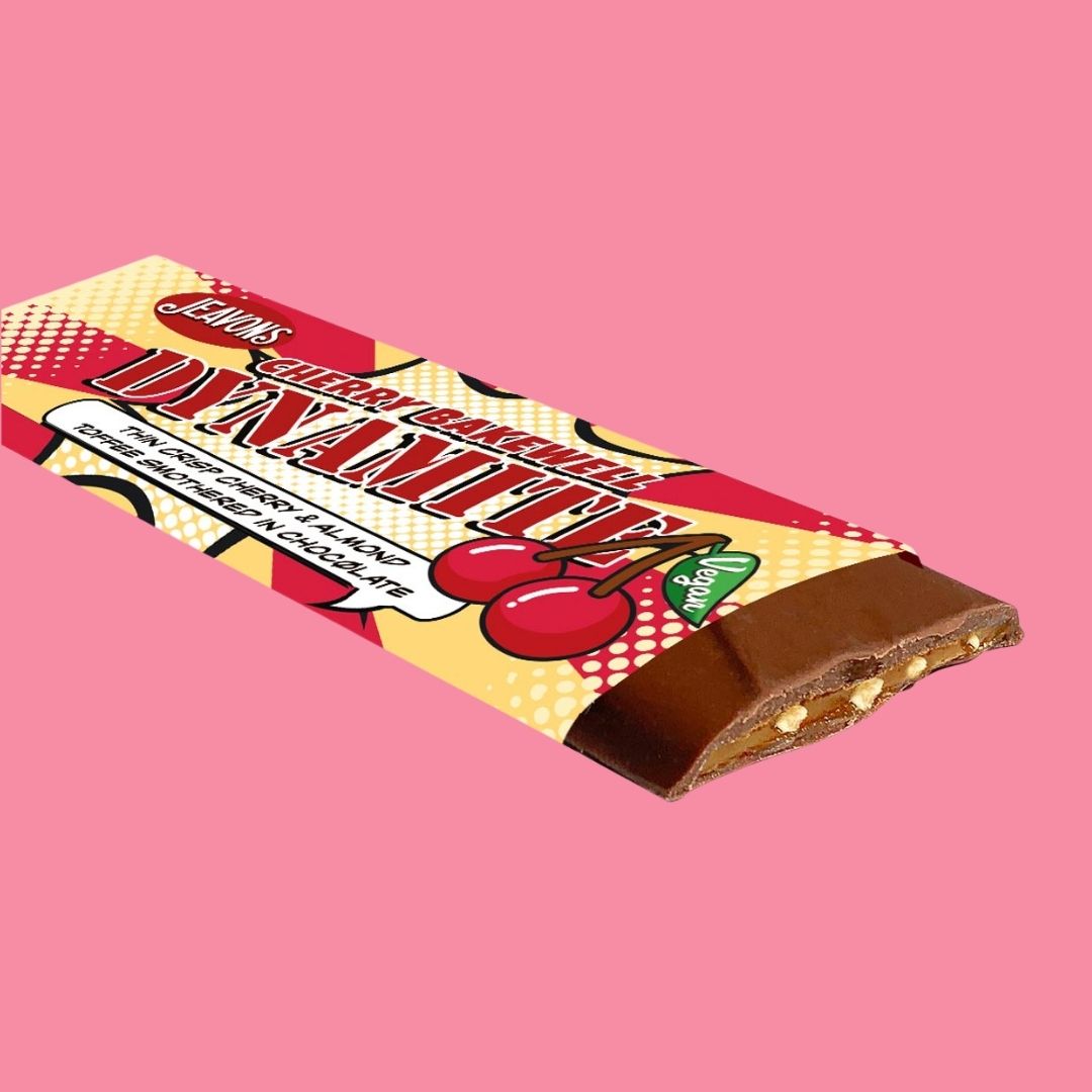 Jeavons Dynamite Bar - Cherry Bakewell