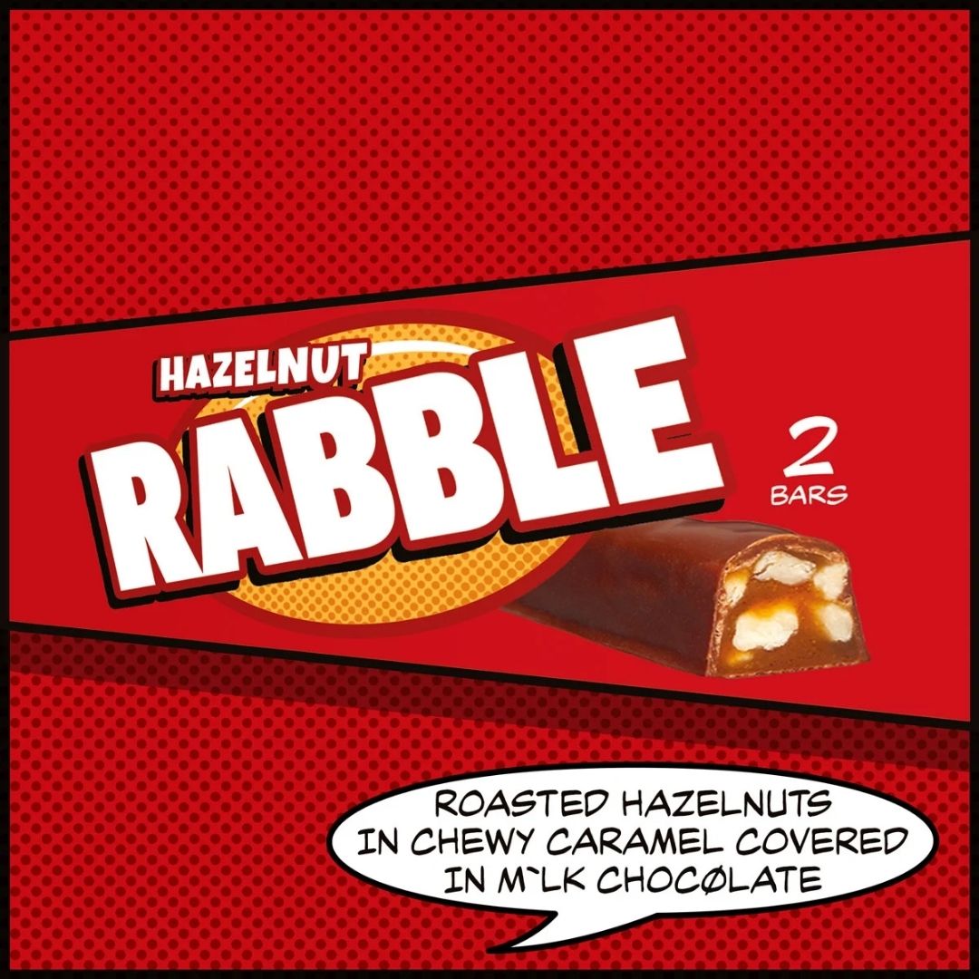 Jeavons Hazelnut Rabble Bar