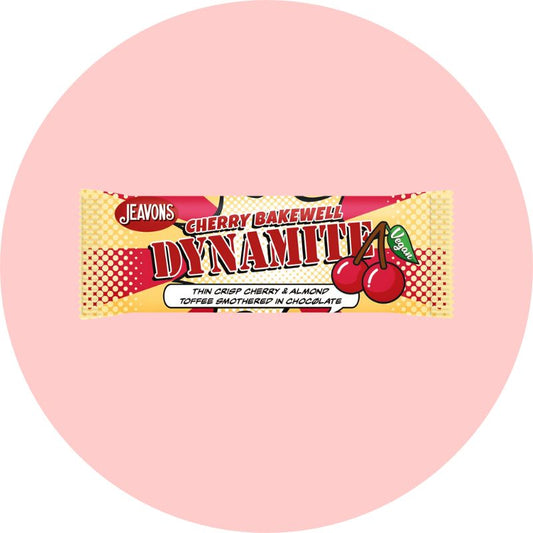 Jeavons Dynamite Bar - Cherry Bakewell