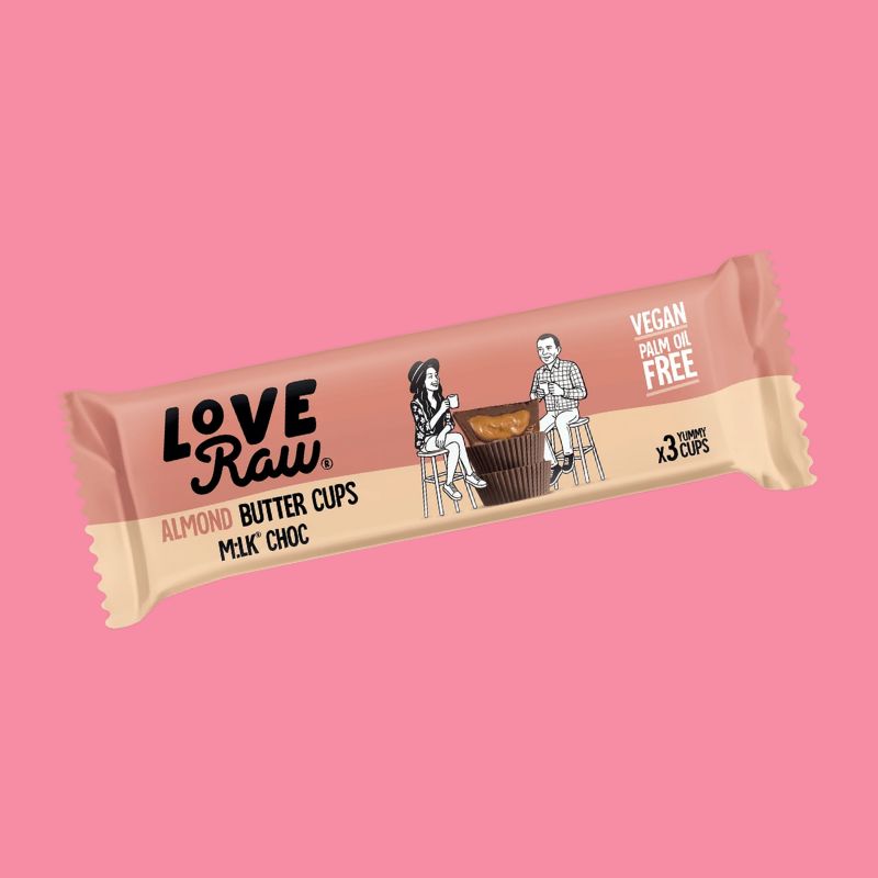 LoveRaw Chocolate Butter Cups [Almond]