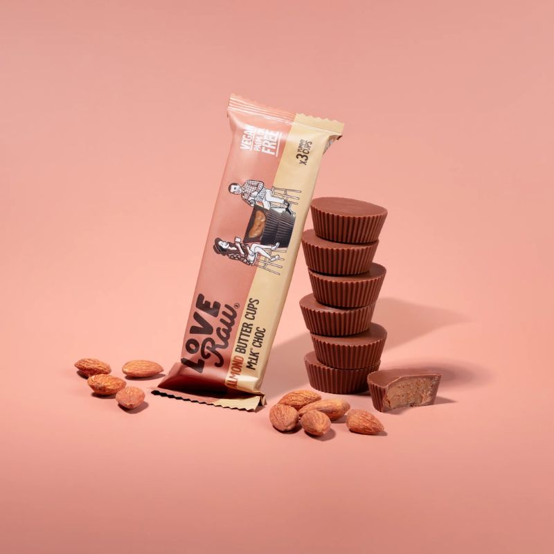 LoveRaw Chocolate Butter Cups [Almond]