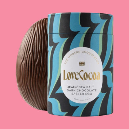 Love Cocoa Easter Egg Dark Maldon Sea Salt