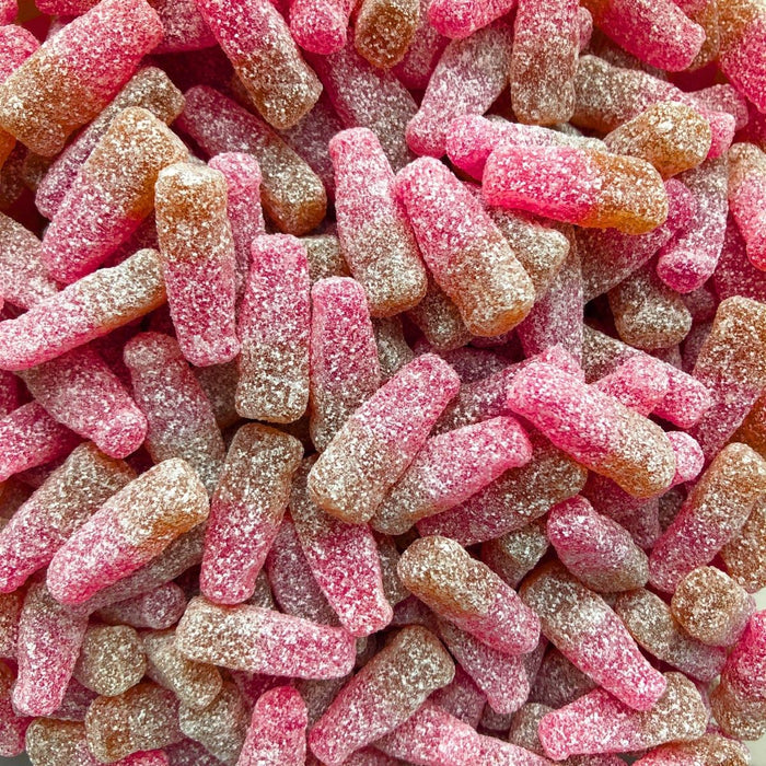 Mini Fizzy Cherry Cola Bottles
