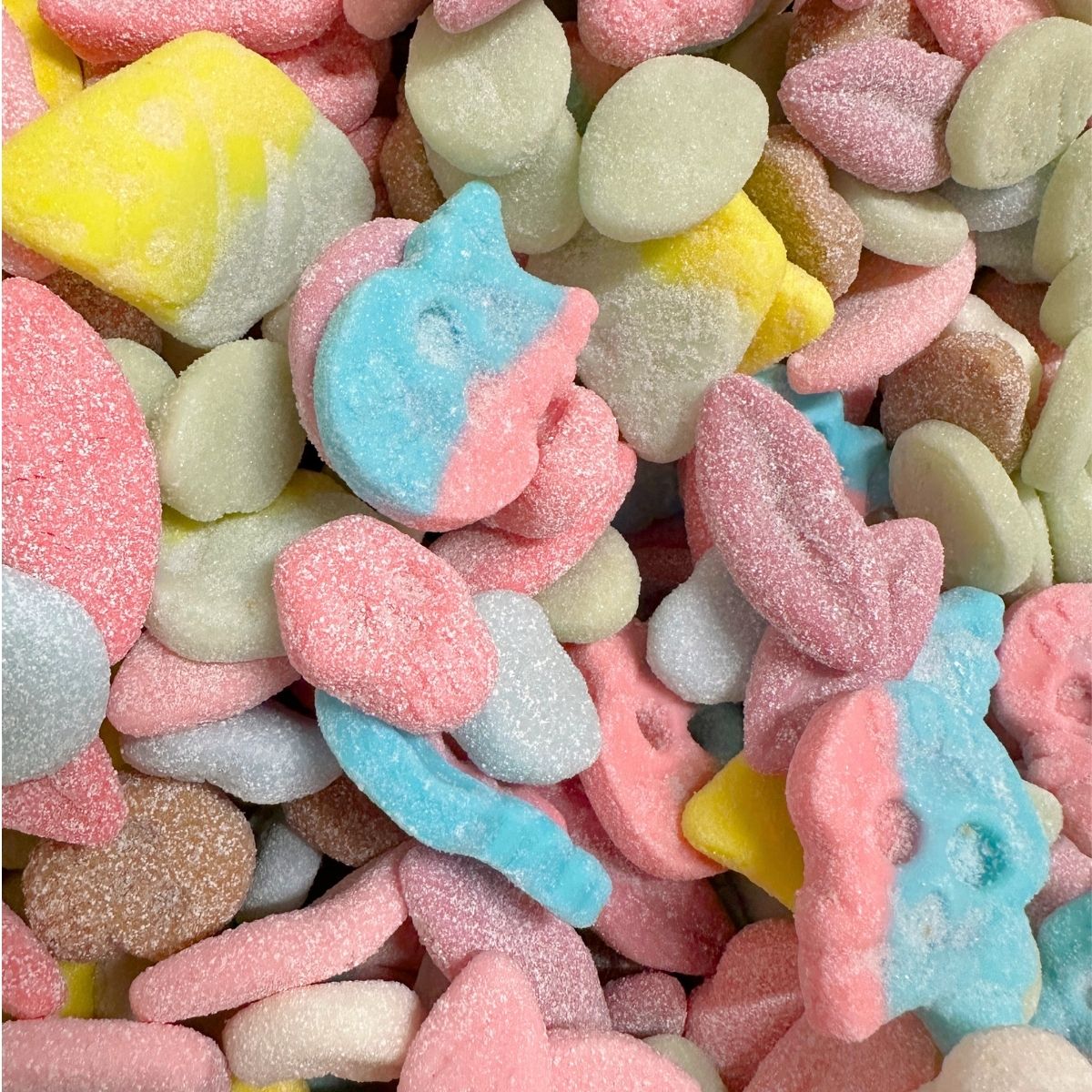 Mixed Foam Sweets - Fizzy