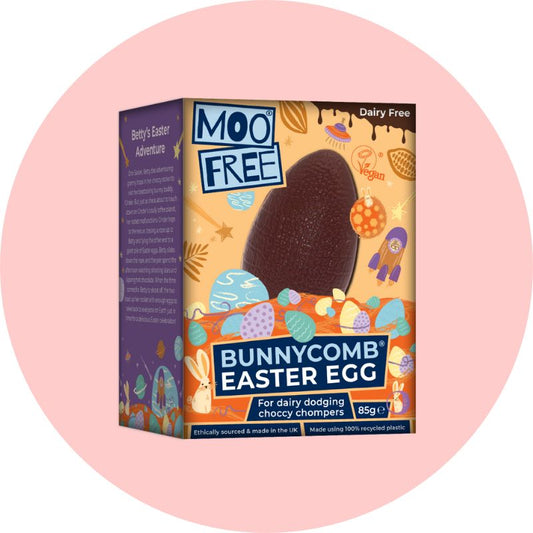 Moo Free Honeycomb Easter Egg