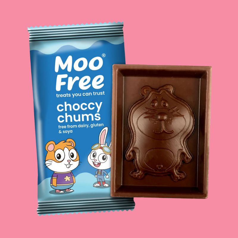 Moo Free Chocolate Bar [Choccy Chums, 20g]