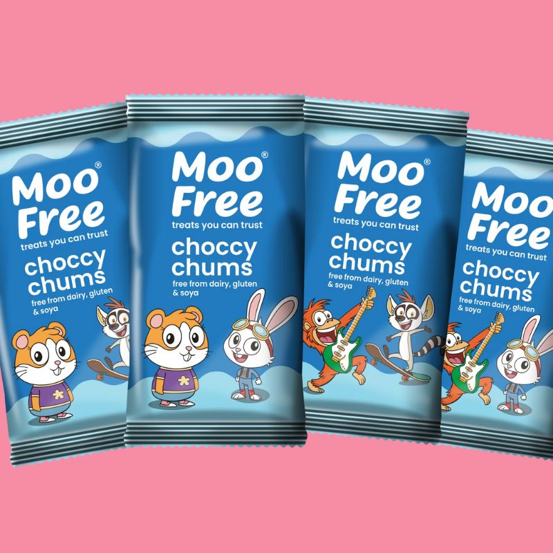 Moo Free Chocolate Bar [Choccy Chums, 20g]
