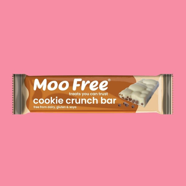 Dairy Free Cranberry & Hazelnut Chocolate Bar 100g - Moo Free - View #8