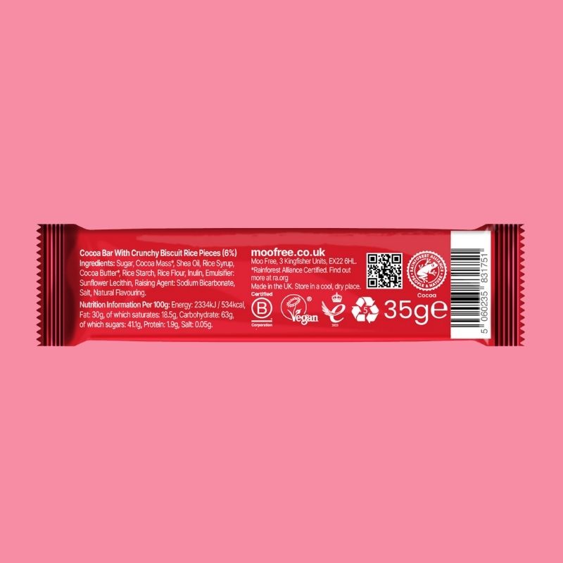Moo Free Chocolate Bar [Moofreesas, 35g]