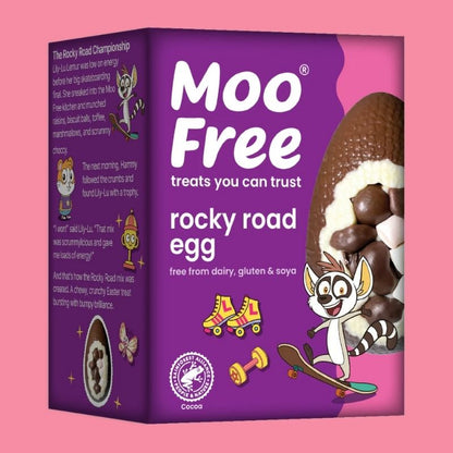 Moo Free Rocky Road Easter Egg