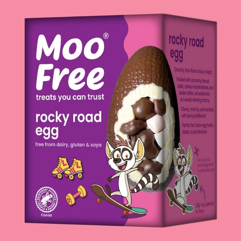 Moo Free Rocky Road Easter Egg