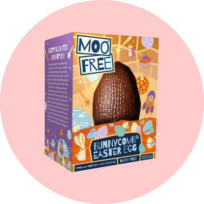 Moo Free Honeycomb Easter Egg