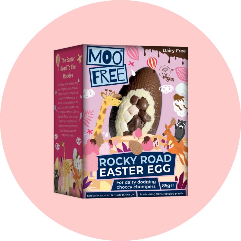 Moo Free Rocky Road Easter Egg