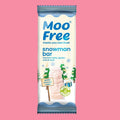 Moo Free Snowman White Chocolate Bar