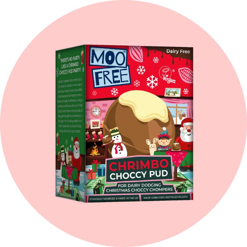 Moo Free Crimbo Choccy Pud