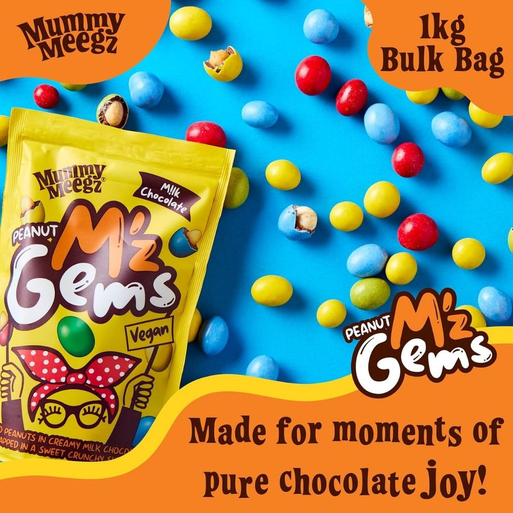 Mummy Meegz Peanut M'z Gems - Bulk 1kg Pack