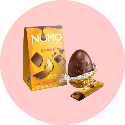 Nomo Caramel Easter Egg + Bar