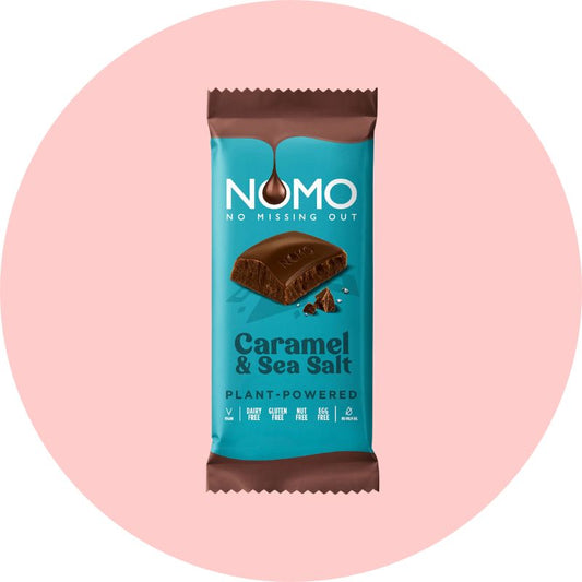 Nomo Caramel & Sea Salt Bar Large