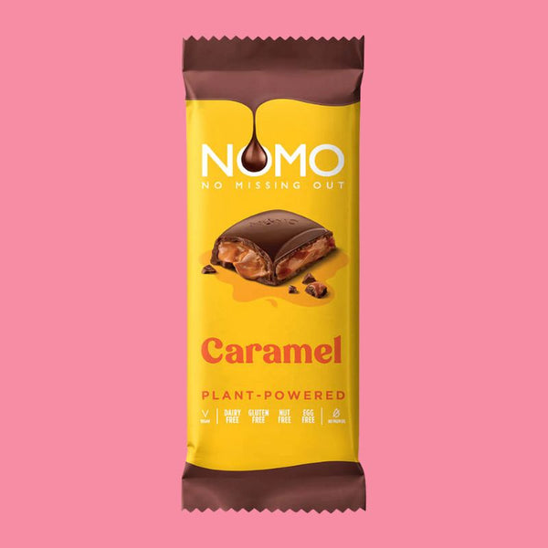 Nomo Large Caramel Filled Chocolate Bar | From The Vegan Candy Man