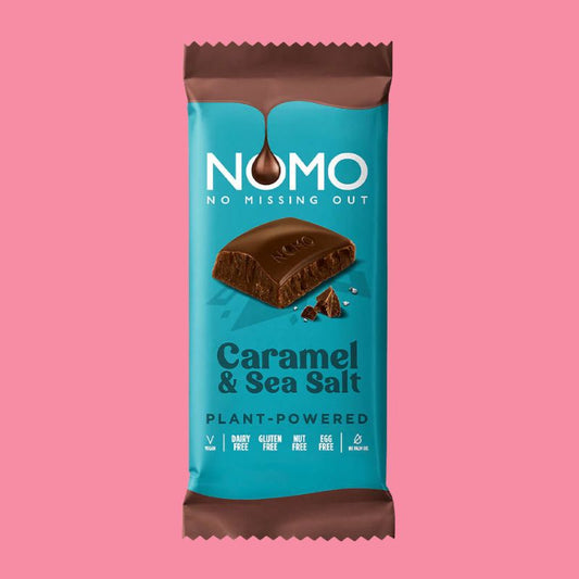Nomo Caramel & Sea Salt Bar Large