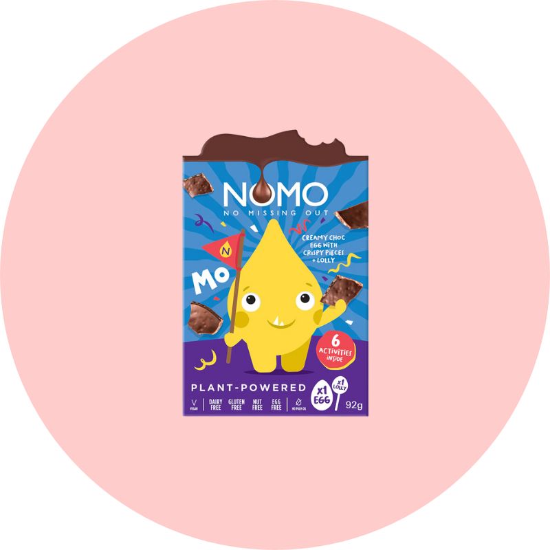 Nomo Little Monsters Easter Egg + Chocolate Lolly