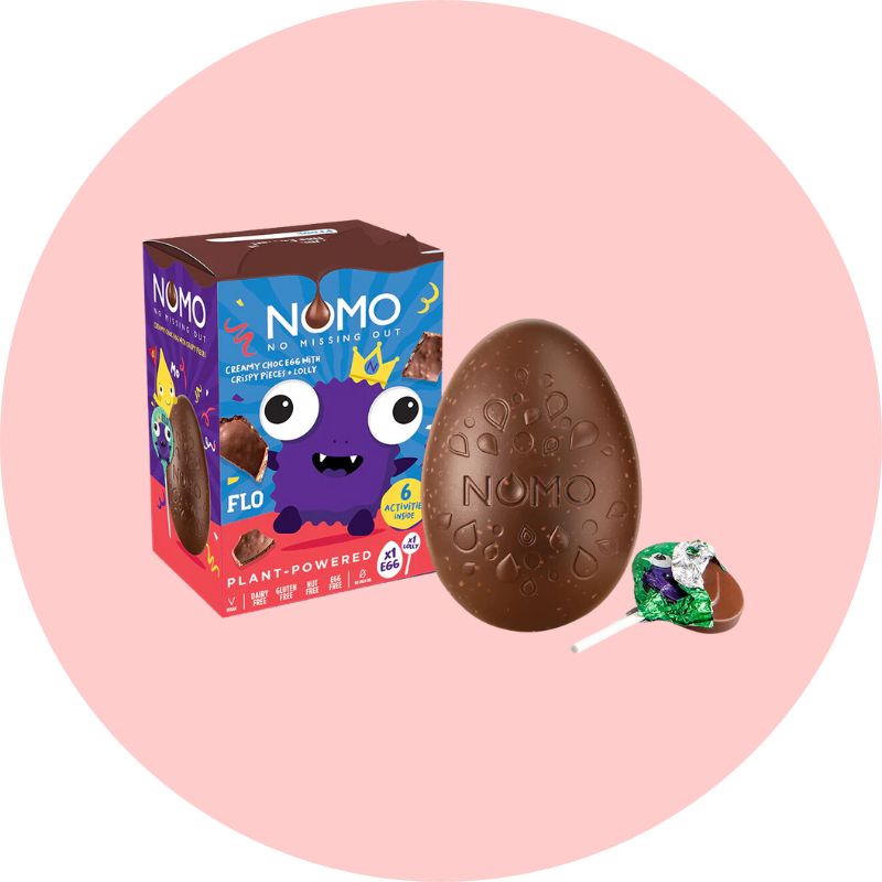 Nomo Little Monsters Easter Egg + Chocolate Lolly