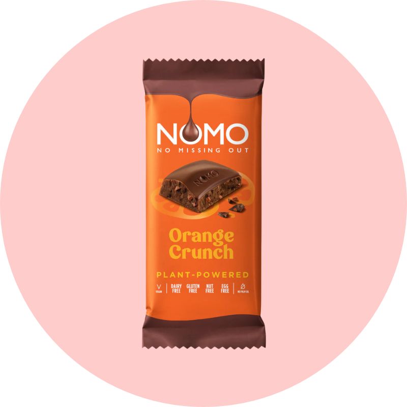 Nomo Orange Crunch Bar Large