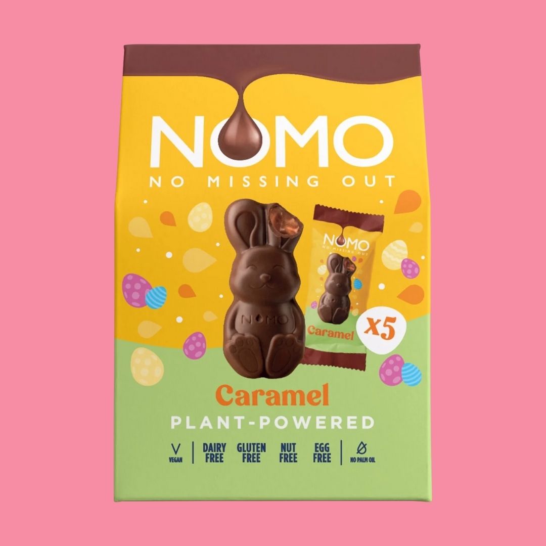 Nomo Mini Caramel Bunnies Multipack | From The Vegan Candy Man