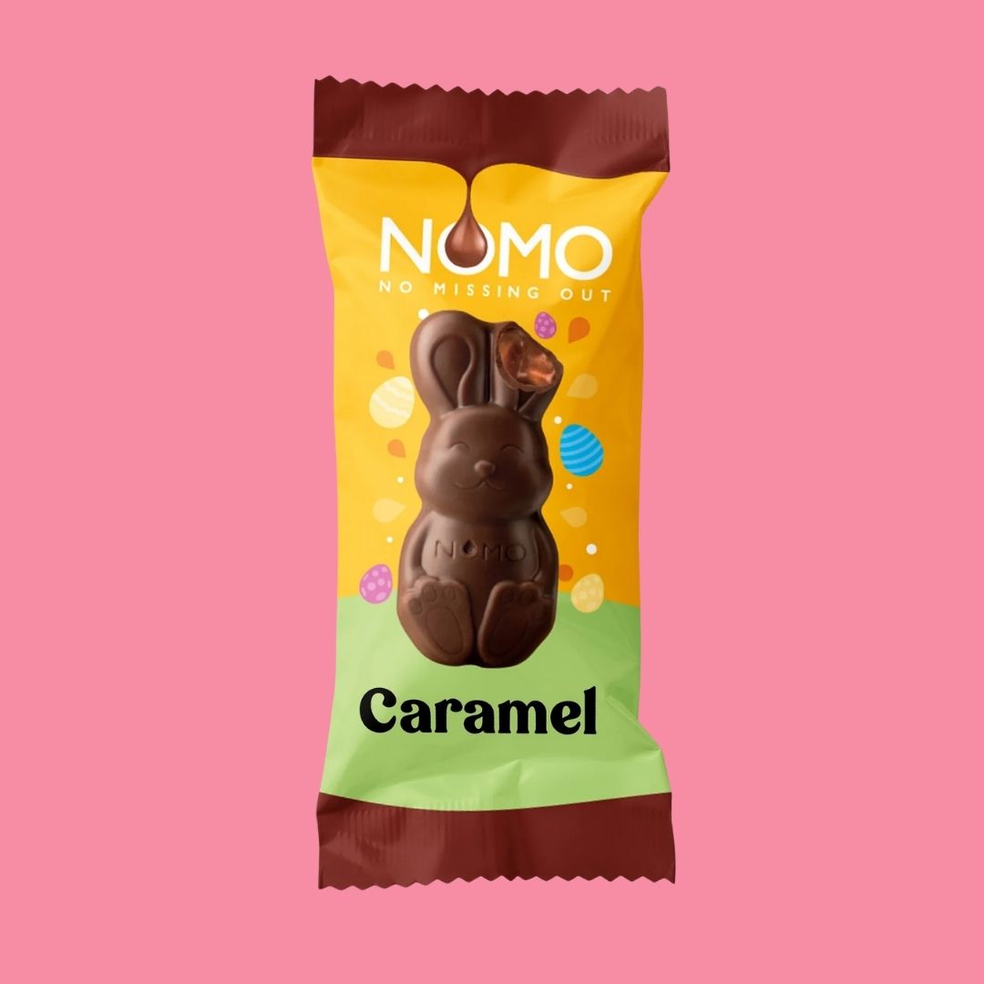 ★ Nomo mania★ Nomo Mini Caramel Bunnies Multipack | From The Vegan Candy Man