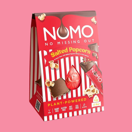 Nomo Salted Popcorn Easter Egg + Bar