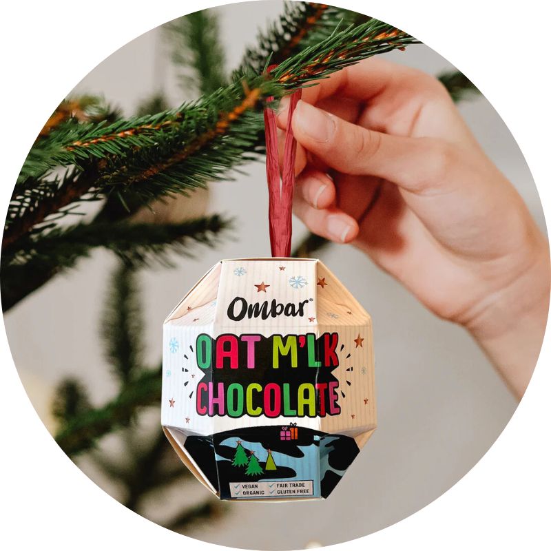 Ombar Bauble Oat Milk Mini Chocs