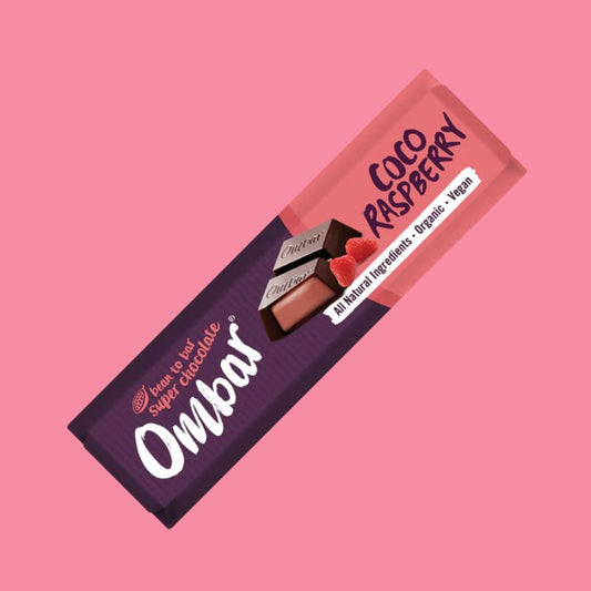 Ombar Chocolate Bar [Coco Raspberry, 42g]