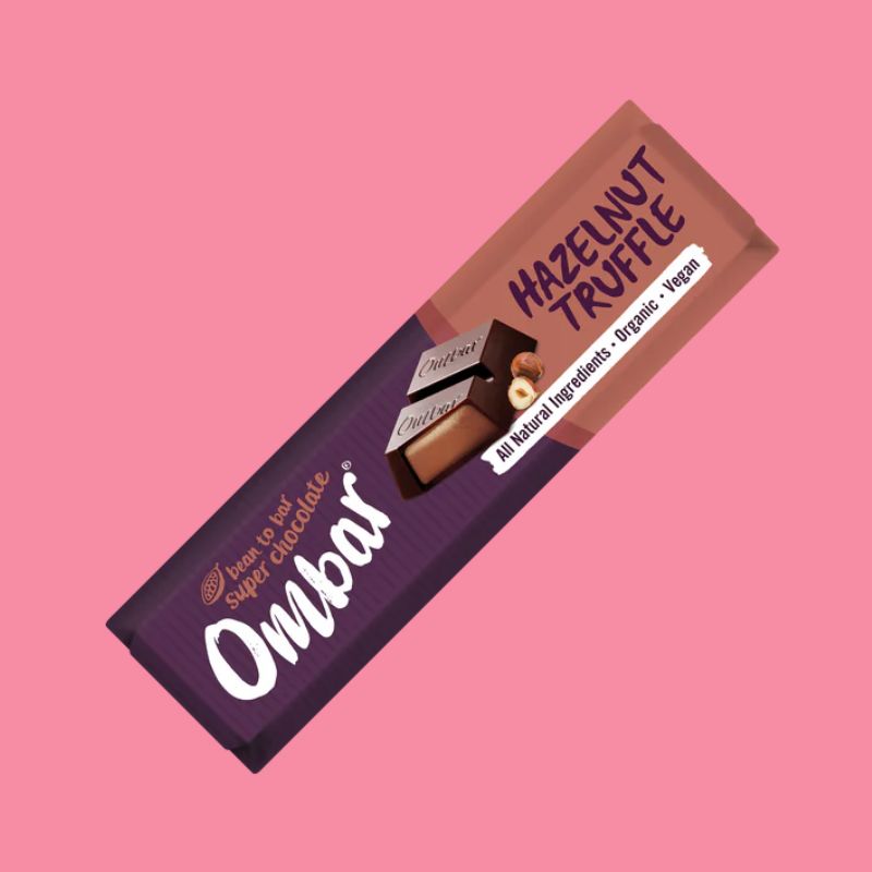 Ombar Chocolate Bar [Hazelnut Truffle, 42g]