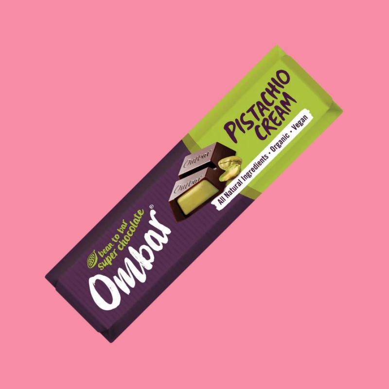 Ombar Chocolate Bar [Pistachio Cream, 42g]