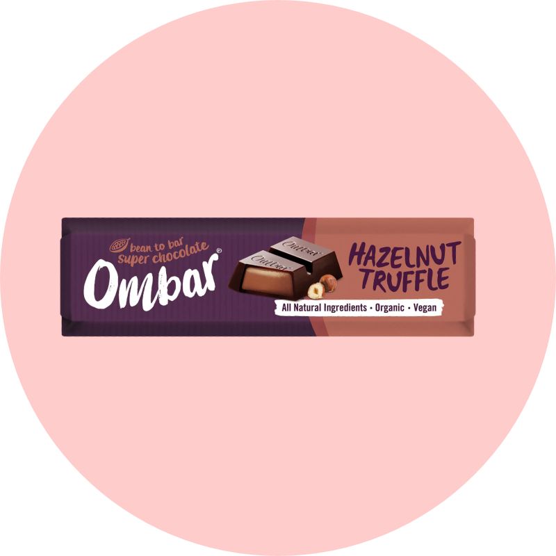 Ombar Oat Milk Chocolate Bar [Hazelnut Truffle]