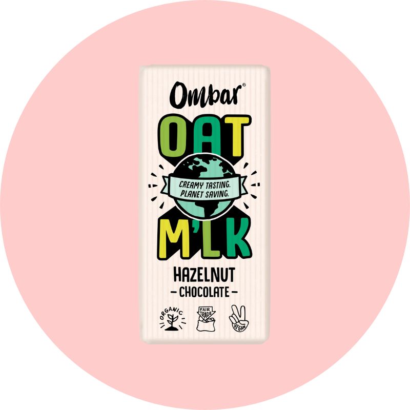 Ombar Oat Milk Chocolate Bar [Hazelnut]