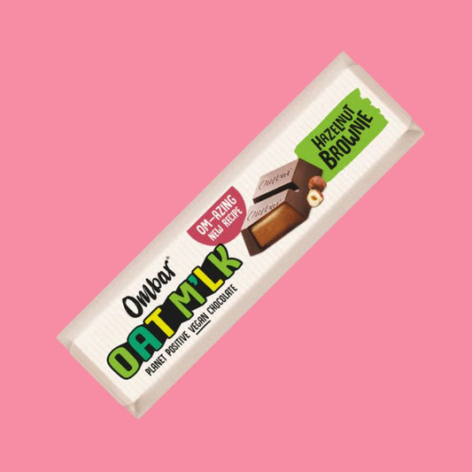 Ombar Oat Milk Chocolate Bar [Hazelnut Brownie, 42g]